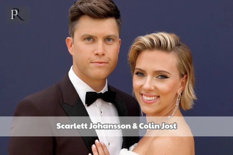 Scarlett Johansson & Colin Jost