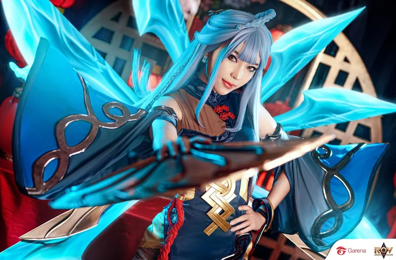 Cosplay lien Quan di động cô gái xinh đẹp