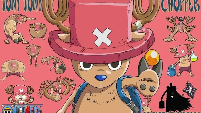 Hình ảnh của Tony Tony Chopper đáng nhớ từ các tập kinh điển