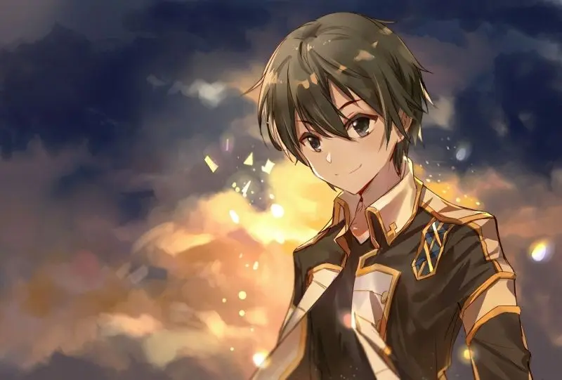 Hình ảnh anime Kirito ngầu không chỉ đẹp mà còn thể hiện rõ phong cách riêng biệt.