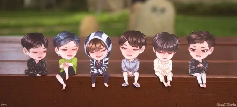 Nhóm 6 Chibi: Đáng yêu, sáng tạo và đầy màu sắc.