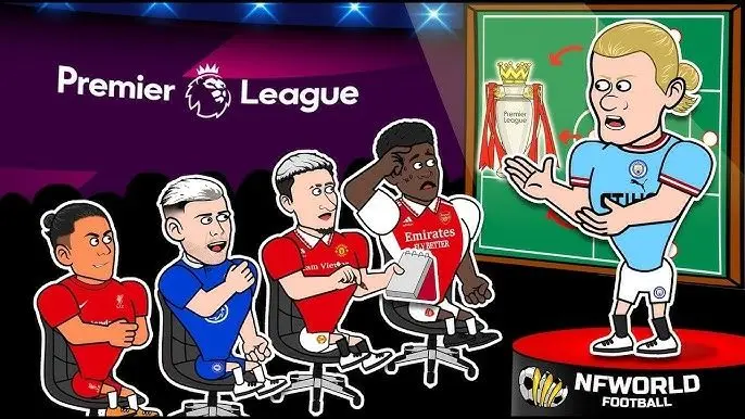 Ảnh của Chibi Manchester United trong một nhân vật tự tin