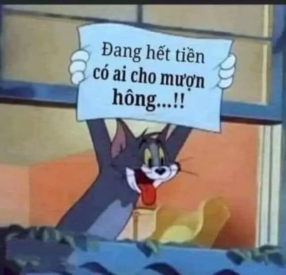 Meme hết tiền với những biểu cảm khốn khổ