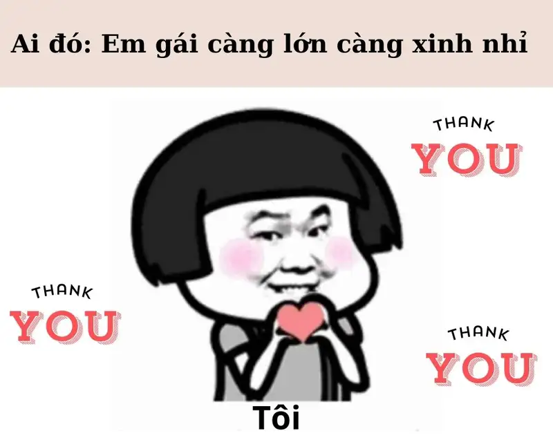 Cảm ơn bạn dễ thương Meme để cưỡng lại