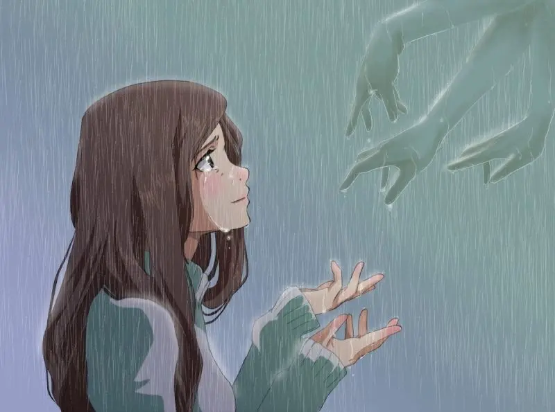 Làm nổi bật tính cách thông qua anime Avatar Sad Girl đầy nghệ thuật