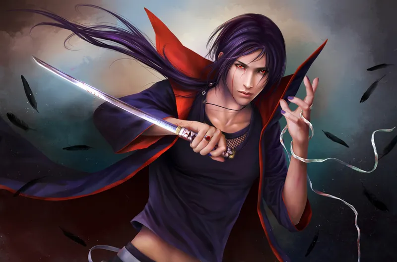 Vẻ đẹp của Itachi Uchiha trong bức ảnh khiến người hâm mộ ngưỡng mộ