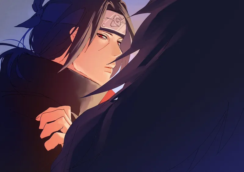 Bức ảnh của Itachi Uchiha sẽ giúp bạn cảm thấy sự cô đơn trong trận chiến