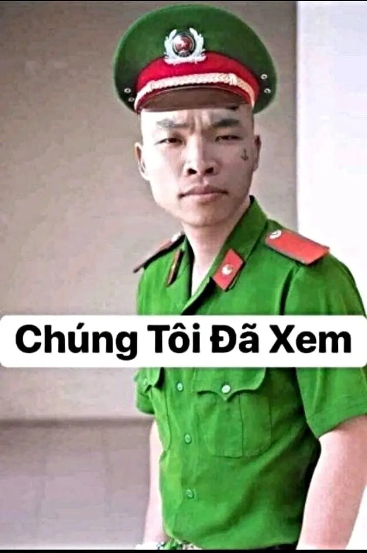 Cảnh sát meme khanh bầu trời vui nhộn