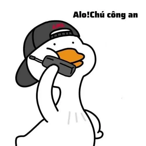 Meme Duck gọi cảnh sát