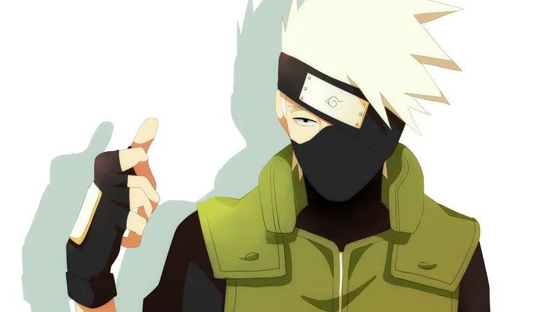 Hình ảnh của Kakashi Hatake với vẻ ngoài sắc nét và ấn tượng