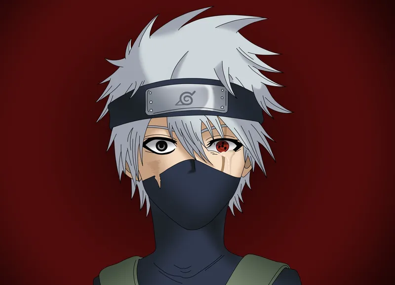 Hình ảnh Kakashi Hatake, giáo viên của Naruto, khó cưỡng lại