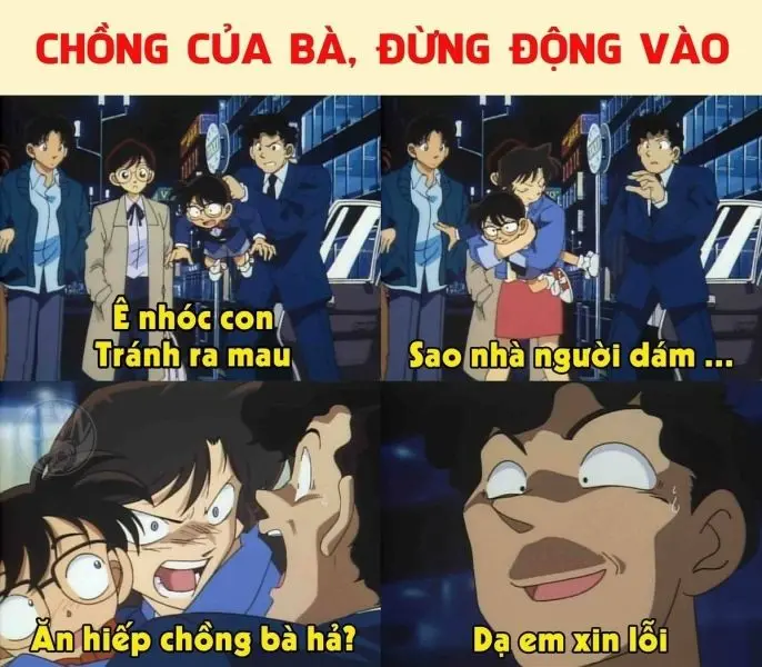 Hình ảnh anime hài hước để bạn xua tan mệt mỏi mỗi ngày.