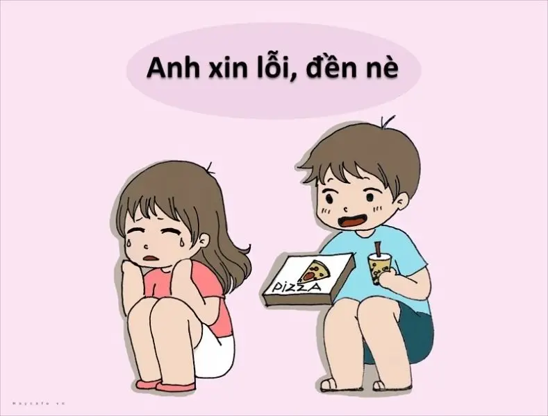 Meme ngọt ngào và đáng yêu