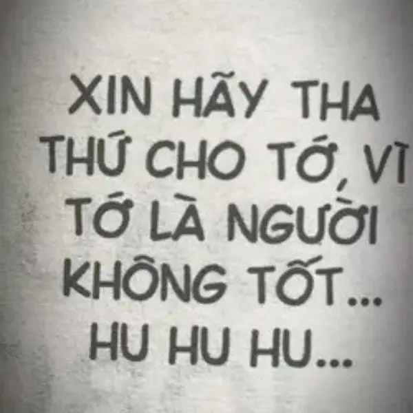 Meme Lời xin lỗi đặc biệt cho những người bạn thân nhất