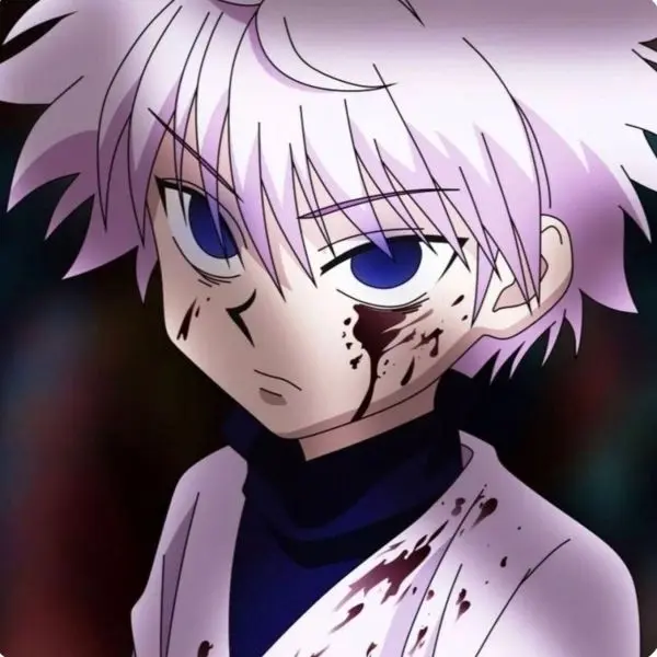 Avatar Killua với đôi mắt lạnh, làm nổi bật mọi góc độ.