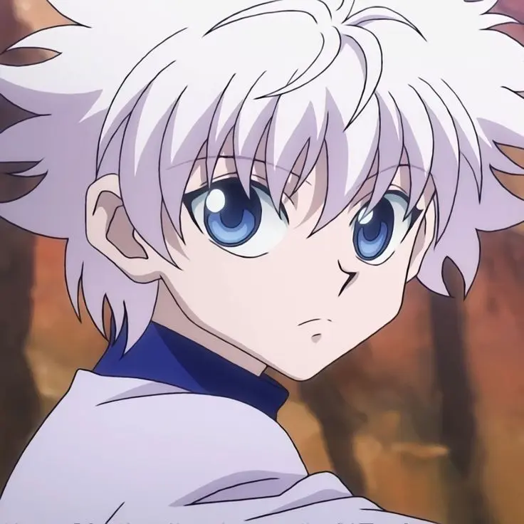 Killua avatar dễ thương, tô điểm cho các tính năng dễ thương của nhân vật.