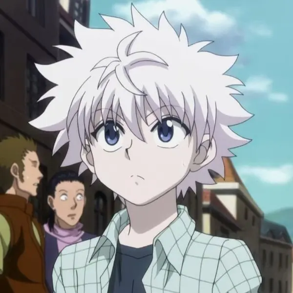 Anime Avatar Killua, nổi bật với sự lôi cuốn lạnh lẽo.