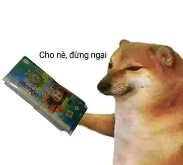 Meme sợ những biểu cảm dễ thương