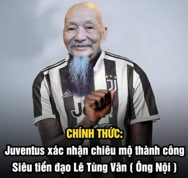 Ông nội của Meme đã tham gia Juvetus