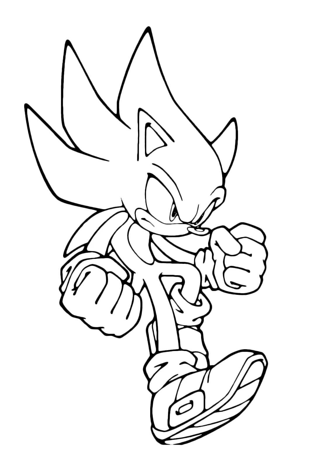 Together with Sonic coloring, explore attractive adventure through each drawing.