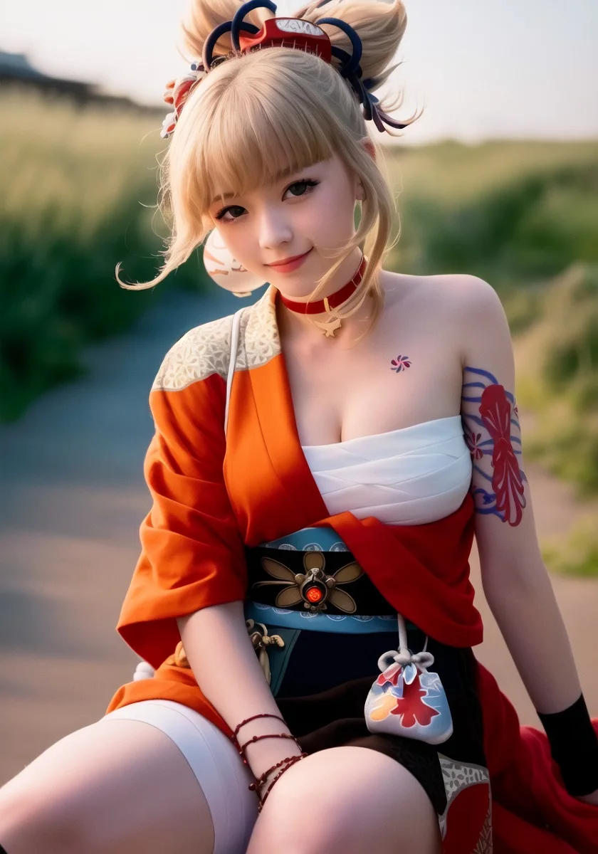 Khám phá sự dễ thương trong bức ảnh của một cô gái cosplay hầu gái.