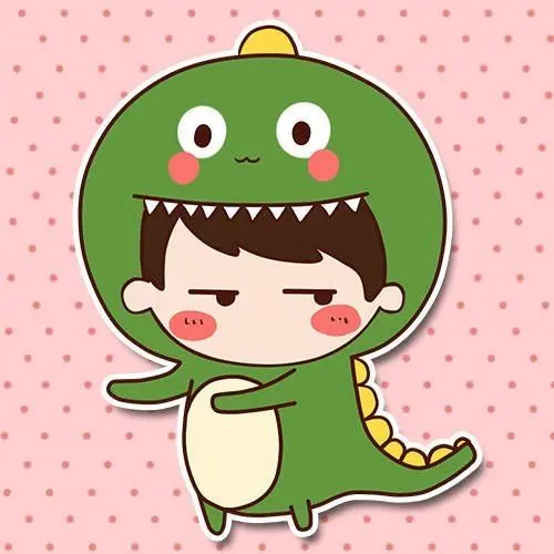 Ảnh chibi avatar hình nền khủng long cute ff, lý tưởng để làm nổi bật hình đại diện