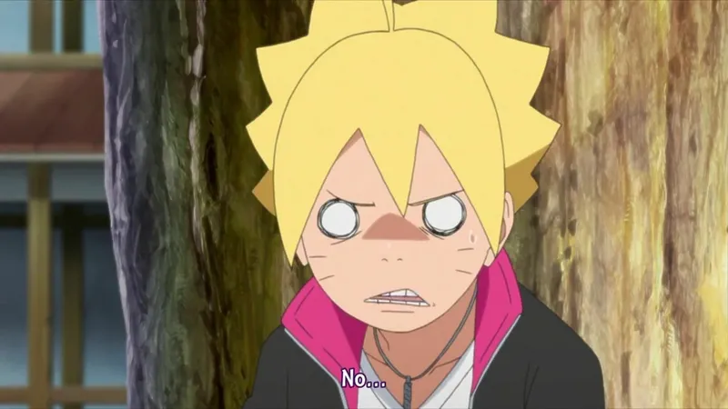 Hình ảnh của Boruto Uzumaki với tính khí lãnh đạo xuất sắc