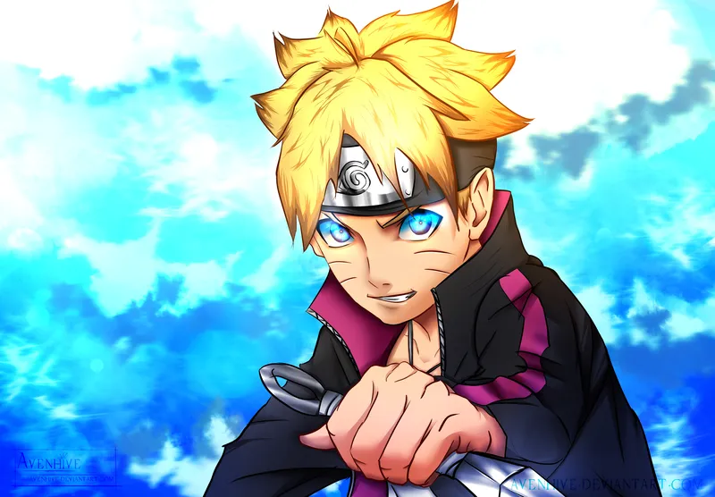 Ảnh Boruto Uzumaki cho người hâm mộ anime thực sự