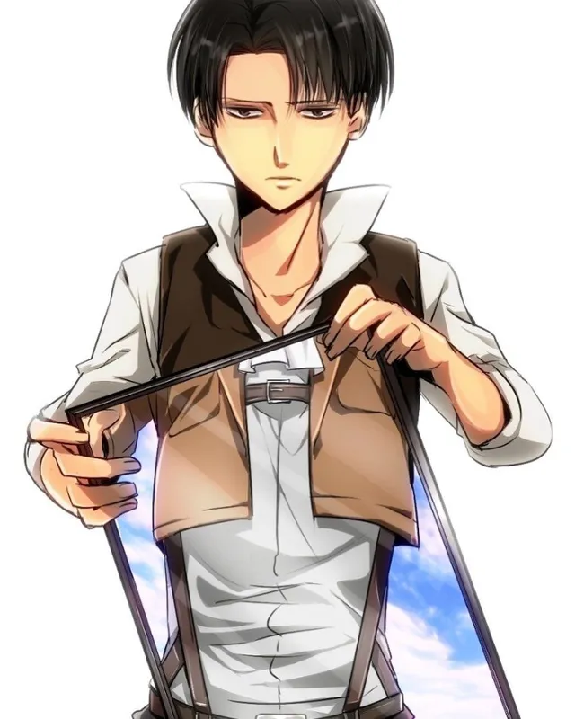 Ảnh huyền thoại Levi Ackerman được đặt từ Attack on Titan