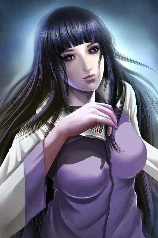 Ảnh Hinata Hyuga trong bộ Ninja - Bold Truyền thống và hiện đại