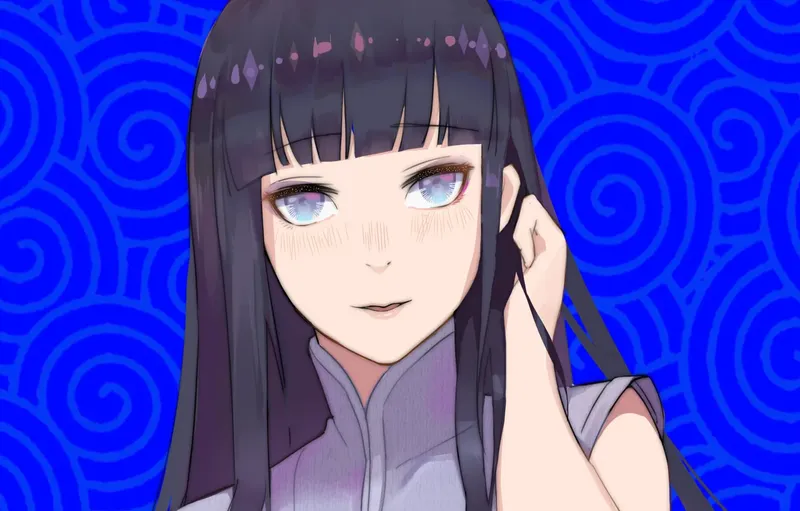 Xem hình ảnh Hinata Hyuga với đôi mắt chứa cả một câu chuyện