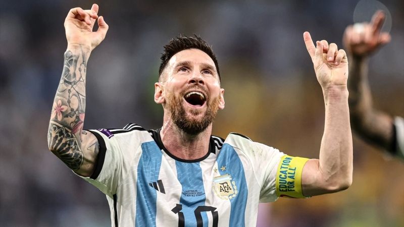 Vẻ đẹp đẹp trai của Messi luôn tỏa sáng trên sân