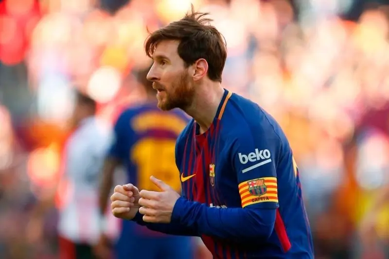 Những khoảnh khắc đẹp trai của người chơi Messi trên sân