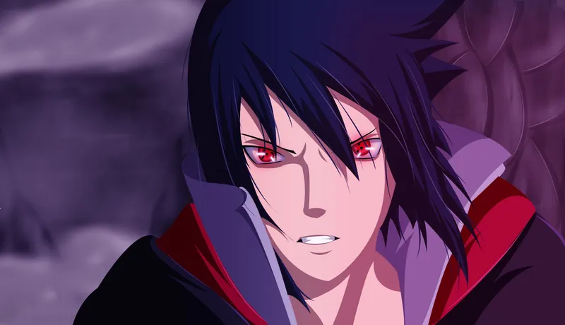 Ngưỡng mộ bức ảnh Sasuke Uchiha mạnh mẽ