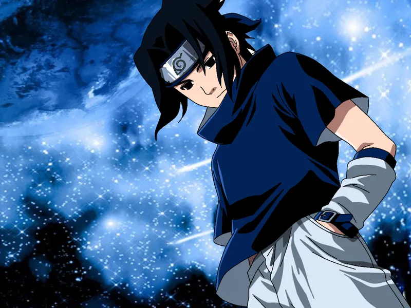 Khám phá ảnh Sasuke Uchiha với phong cách lạnh lùng