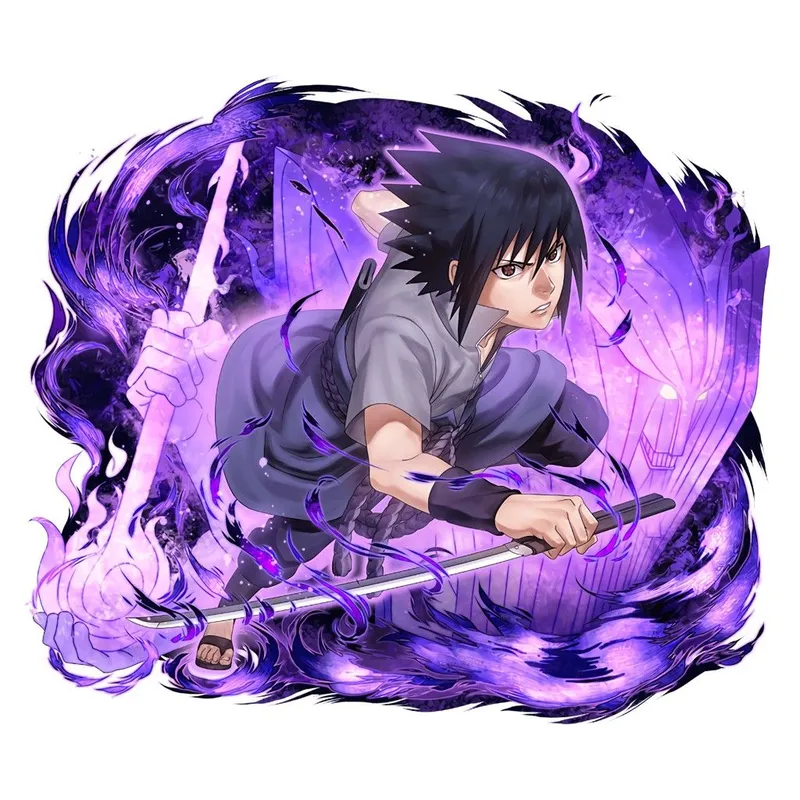 Ảnh Sasuke Uchiha với phong cách chiến đấu điển hình