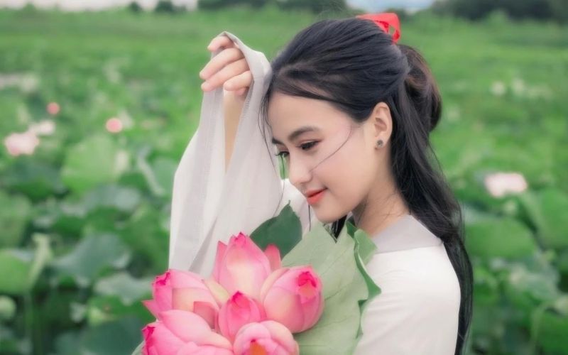 Cô gái ảnh Avatar dễ thương, lý tưởng để làm mới hình đại diện mỗi ngày