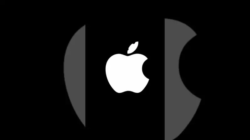 Logo Apple iPhone với thiết kế sắc nét