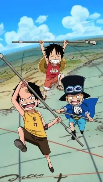 Ảnh của Luffy khi tôi còn trẻ, cuộc hành trình của tôi đã táo bạo