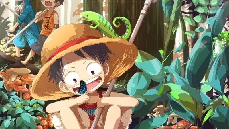 Hình ảnh của Luffy là khởi đầu của một huyền thoại