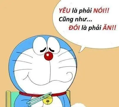 Meme Doraemon nổi tiếng với biểu cảm dễ thương của cô ấy