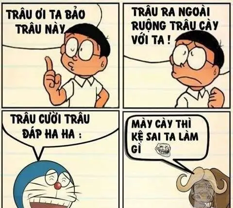 Meme Doraemon làm cho cộng đồng trực tuyến hào hứng