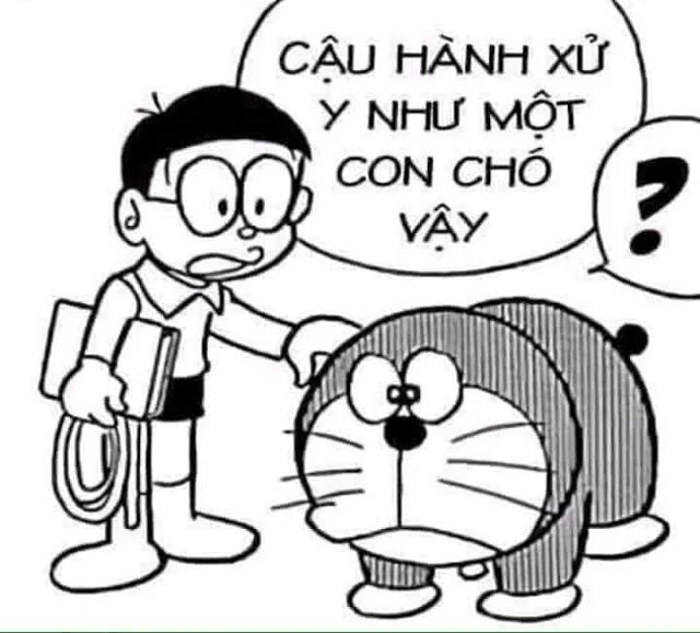 Doraemon meme gây sốt với khuôn mặt hài hước