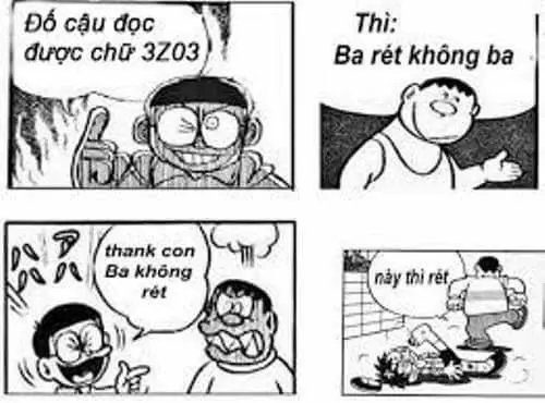 Meme Doraemon làm cho mọi người cười