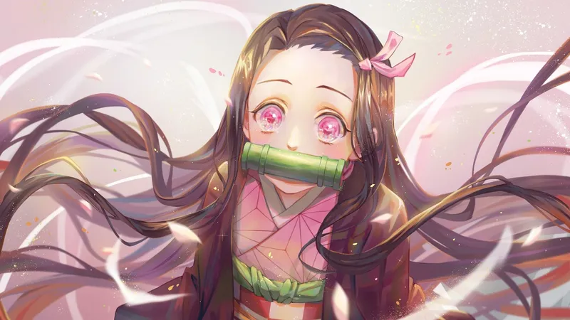 Hình ảnh Nezuko Chibi là hoàn hảo cho người hâm mộ Kimetsu no Yaiba.