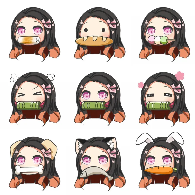 Nezuko Chibi rất tuyệt và dễ thương trong mọi chi tiết nhỏ.