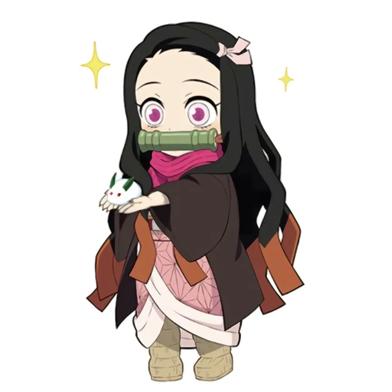 Không thể bỏ qua bộ ảnh Nezuko Chibi dễ thương cho những người theo dõi anime.