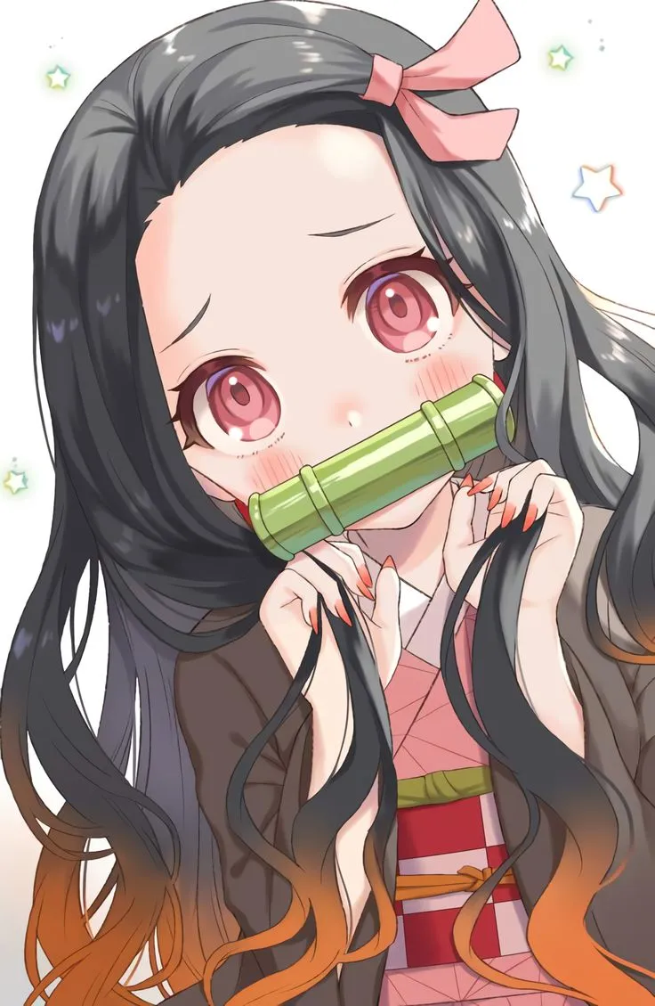 Hình ảnh Nezuko Chibi rất dễ thương, phù hợp để tạo ra hình đại diện cá nhân.