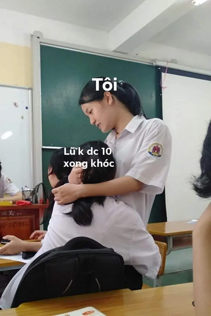 Meme được an ủi với thông điệp dễ thương và vui vẻ