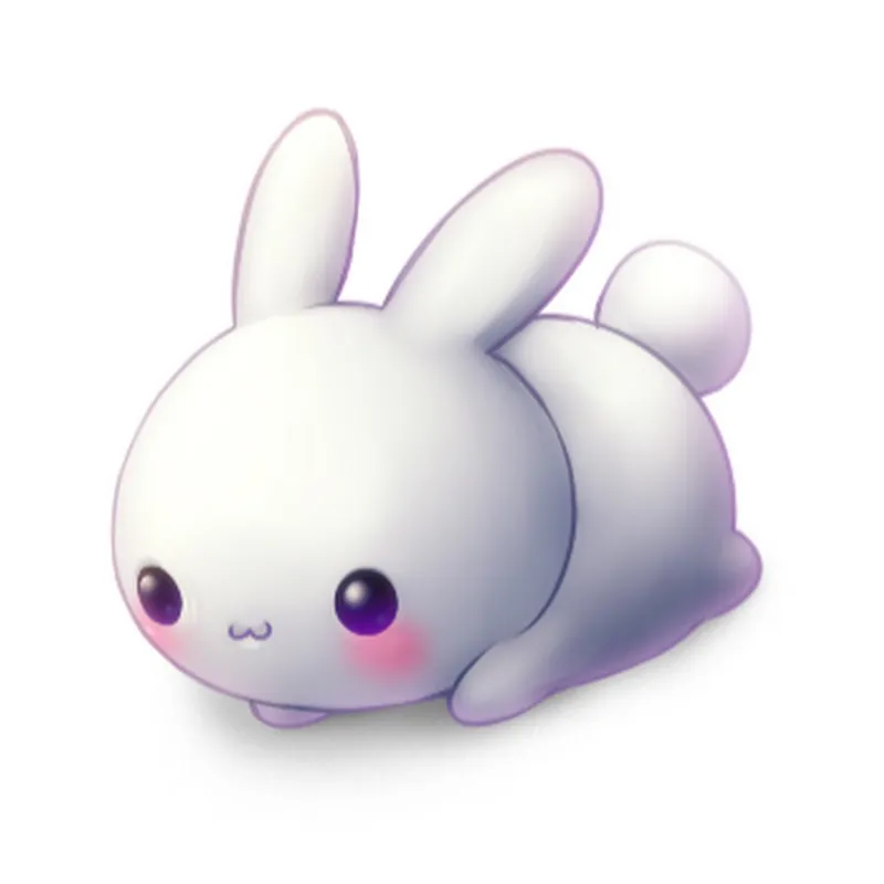 Rabbit Chibi dễ thương là món quà hoàn hảo cho người yêu của bạn.